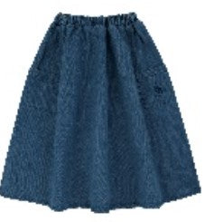 Flaired Skirt - Blue Denim