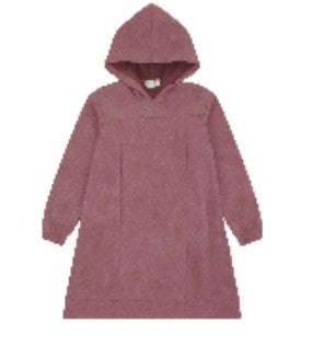 Acid Wash Dress - Mauve Chalk