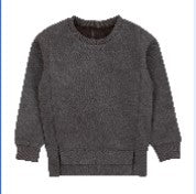 Acid Wash Top - Smokey Brown