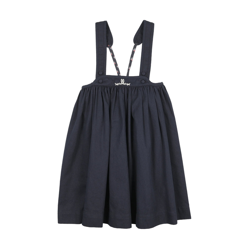 Pre-Order Home Garden High Waisted Jumper - Navy