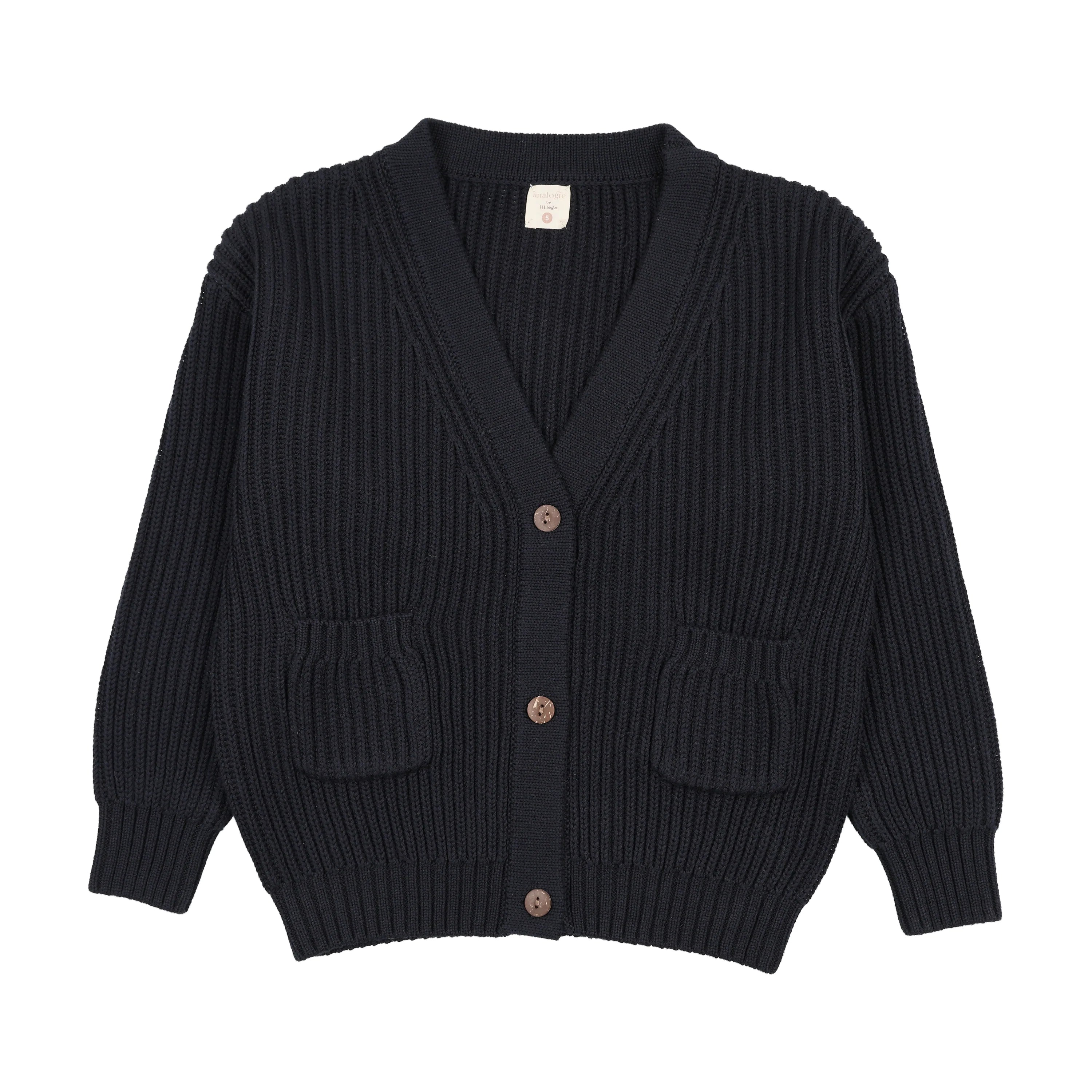 Grandpa Cardigan - Navy