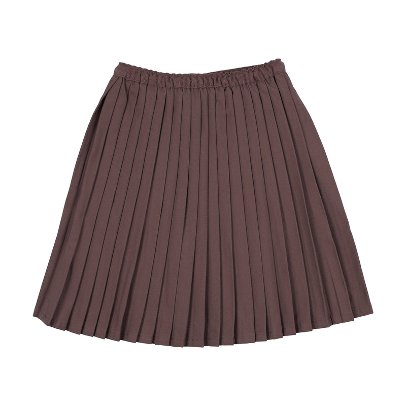 Pre-Order Knife Pleated Skirt - Vintage Purple