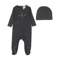 Stitch Studio Footie Set - Off Black