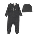 Stitch Studio Footie Set - Off Black
