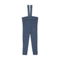 Knit Suspender Leggings - Vintage Blue