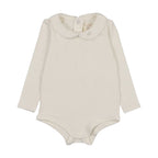 Pre-Order Peter Pan Onesie With Piping - Cream