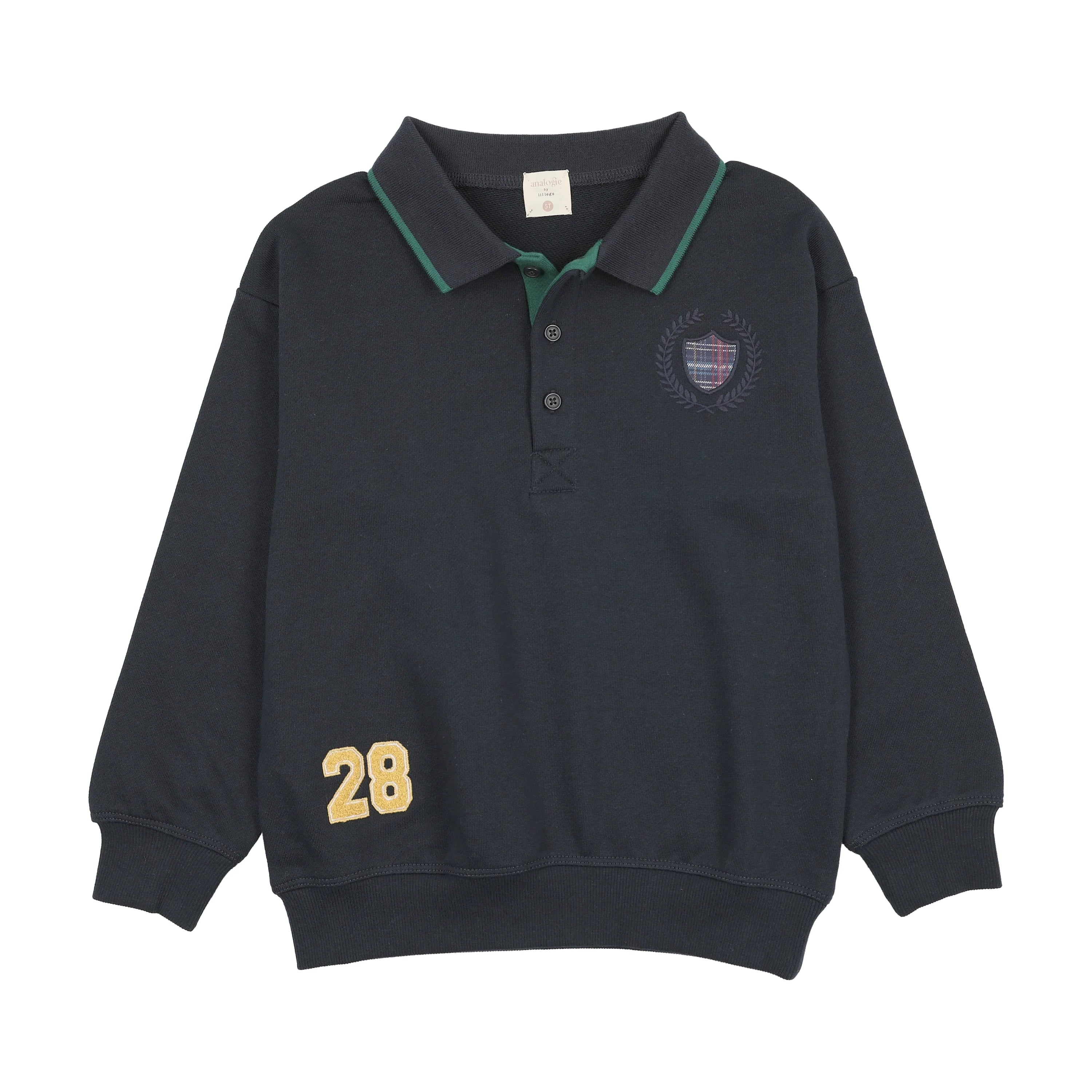 Fan Club Polo Sweatshirt - Navy