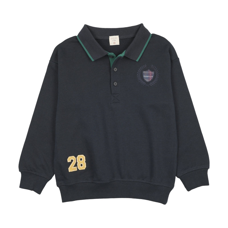 Pre-Order Fan Club Polo Sweatshirt - Navy