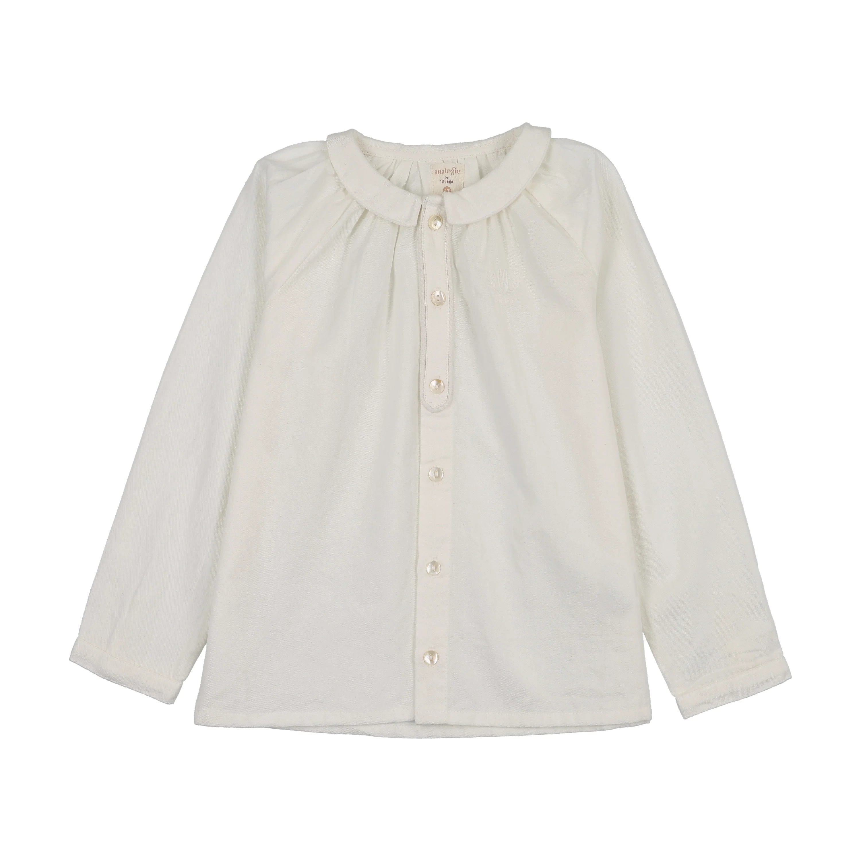 Toddler Boys Logo Shirt - Cream