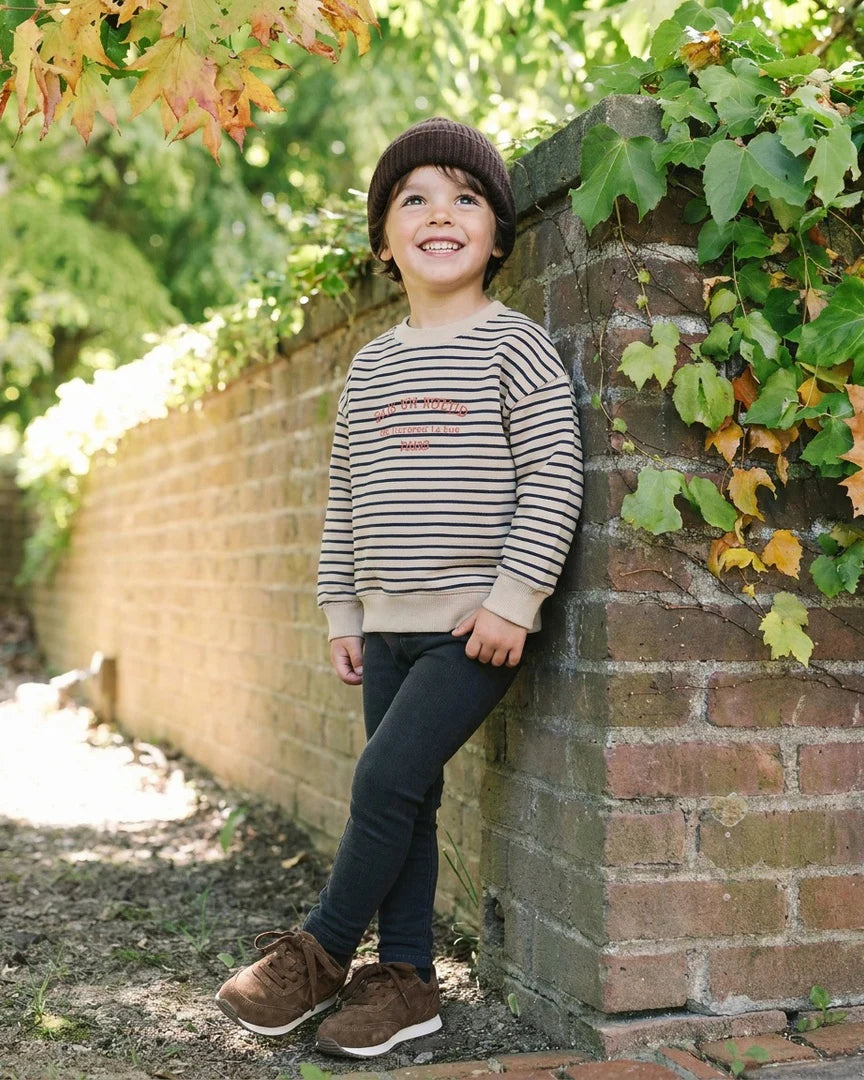 Bold Boy Stripe Sweatshirt